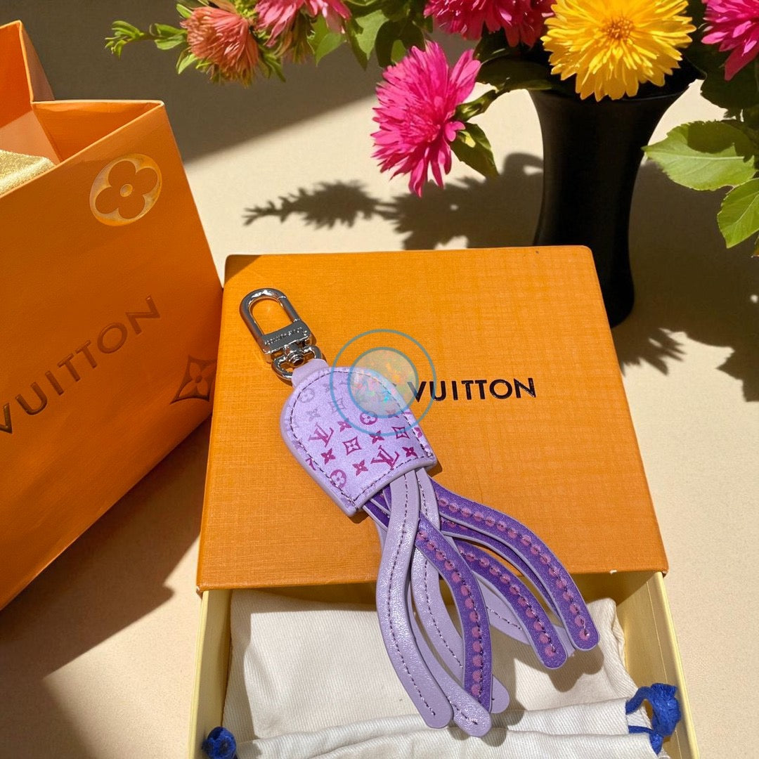 LV Octopus Bag Charm