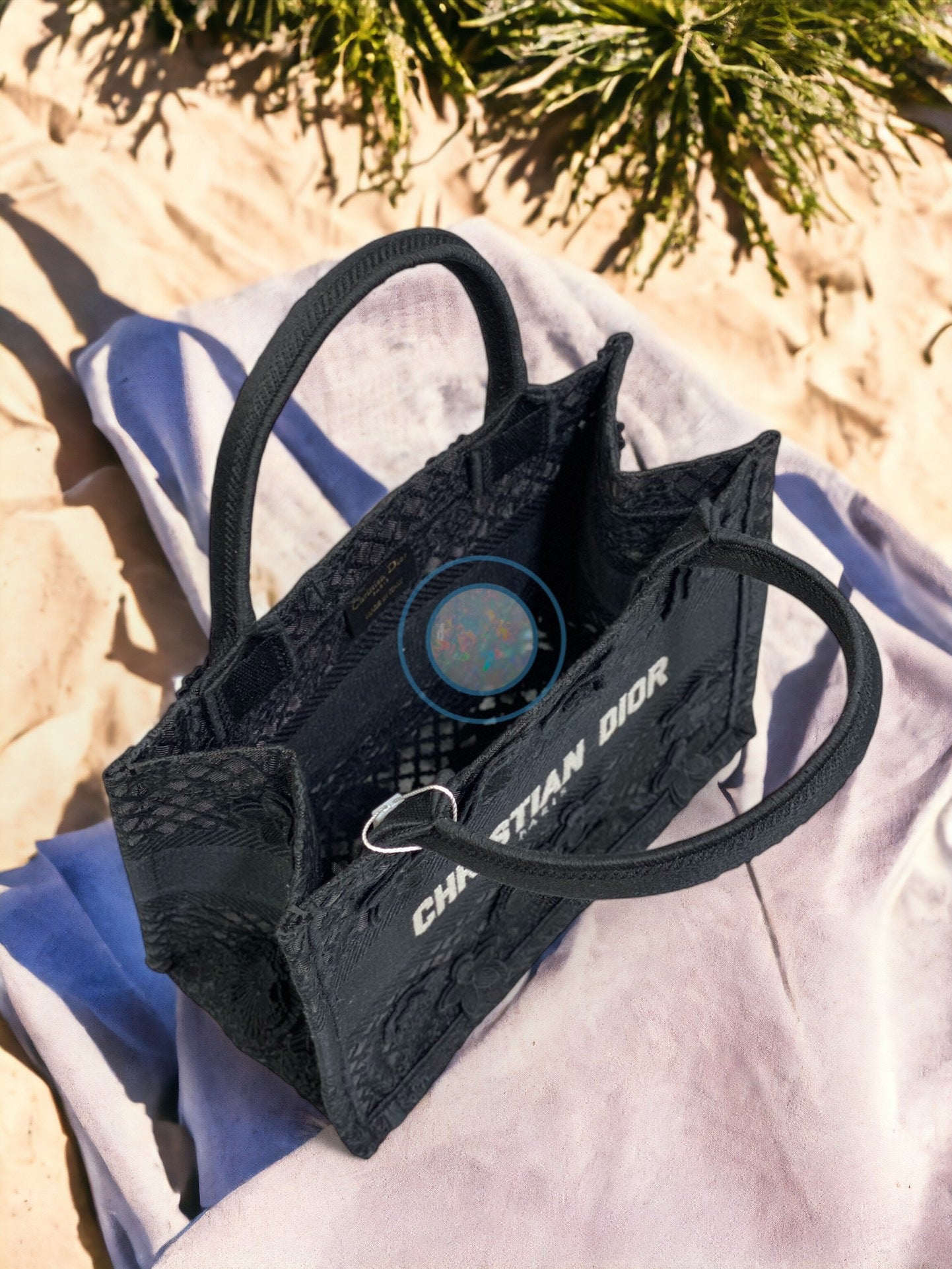 Dior Small D-Lace Book Tote