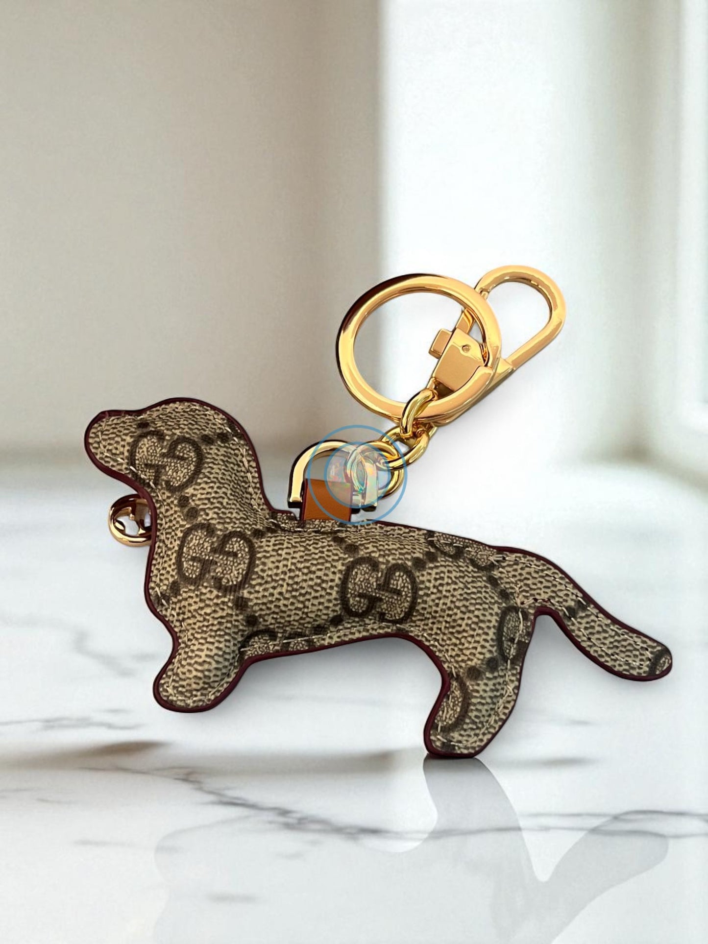 Gucci GG Dog Bag Charm