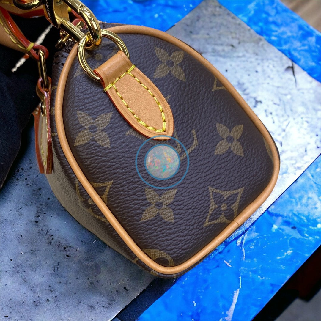 LV Nano Speedy Bag - Brown Mono