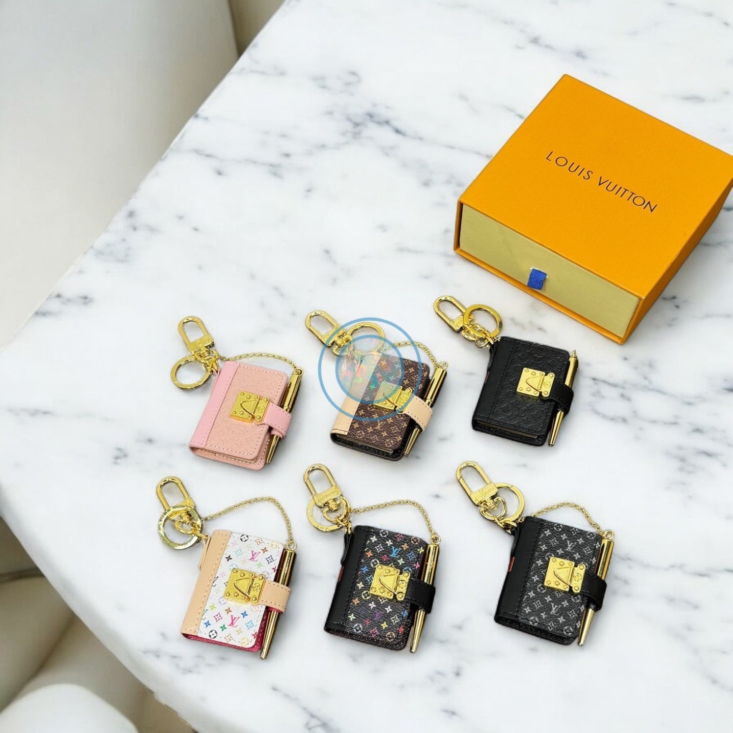 LV Notebook Bag Charm