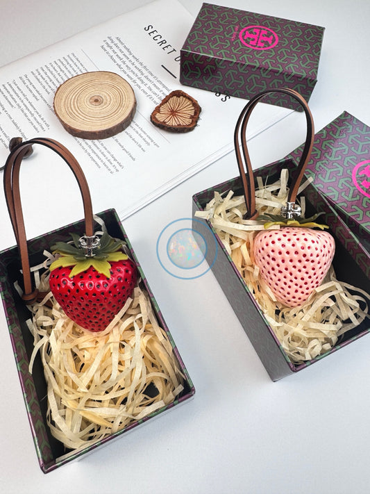 Tory Burch Strawberry Bag Charm