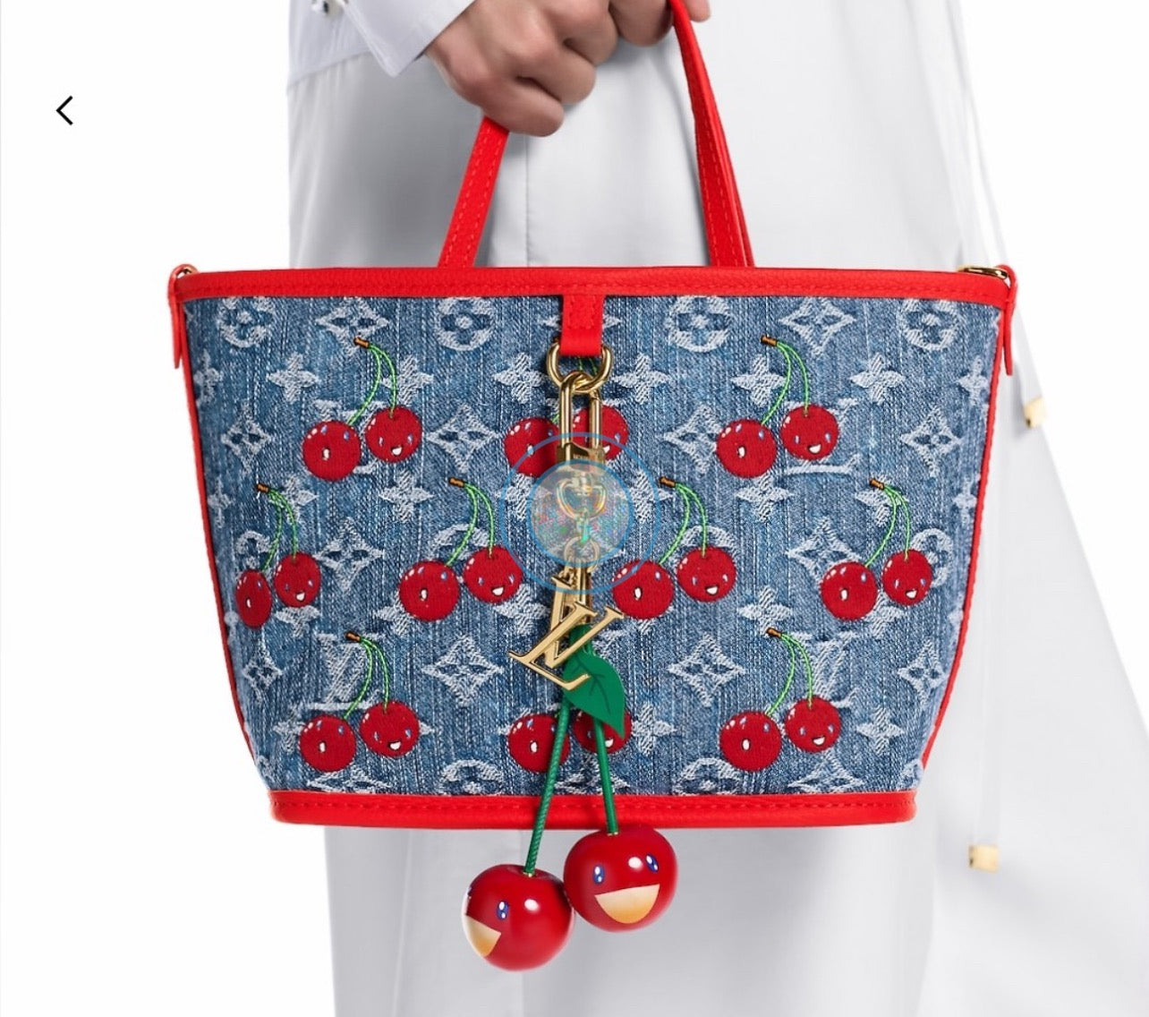 LV x Murakami Cherise Keychain