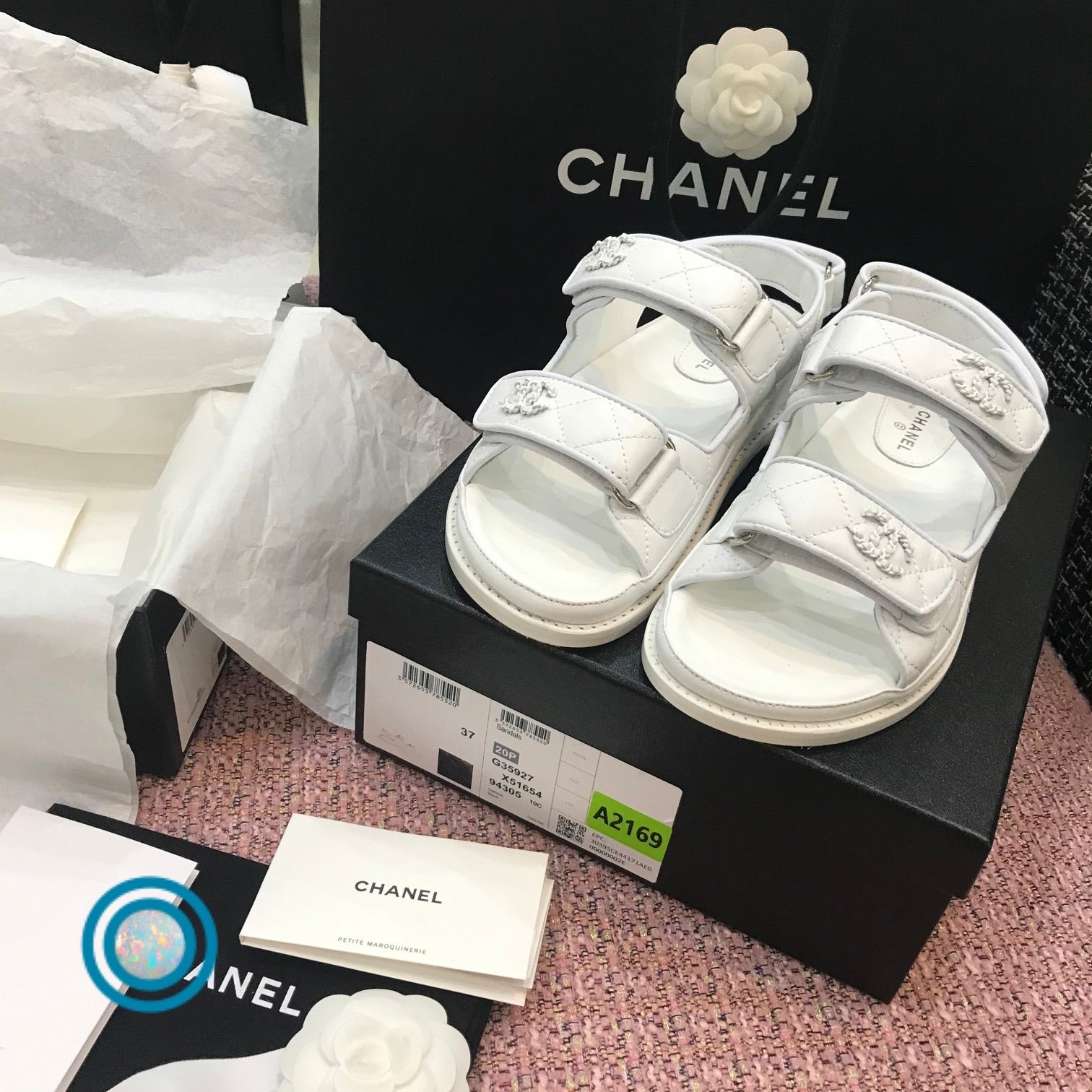 Chanel 2020 White Velcro Sandals | Boots, Shoes, Boot sandals